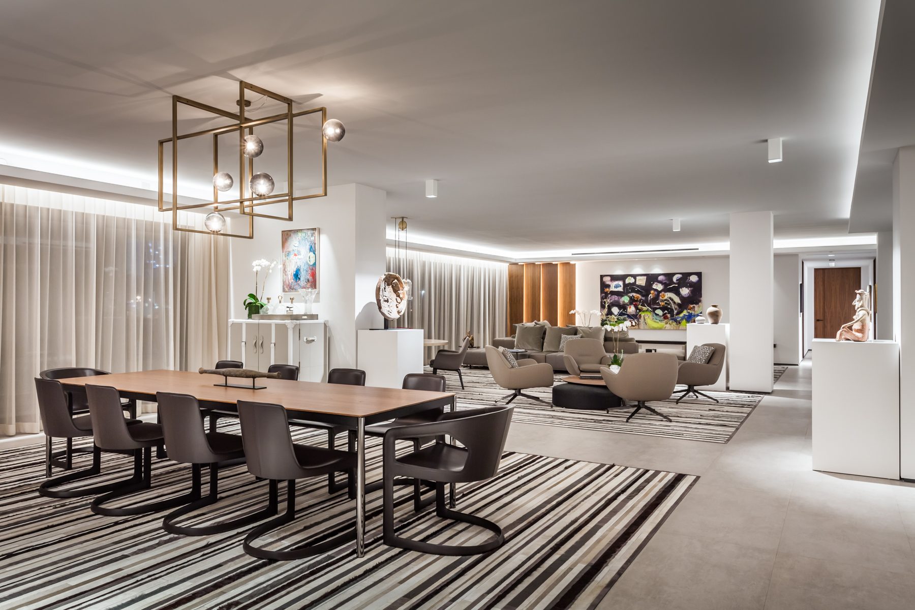 Fisher Island living and dining